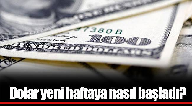 Dolar yeni haftaya nasıl başladı?