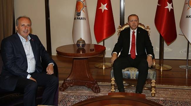 Erdoğan-İnce görüşmesi sona erdi