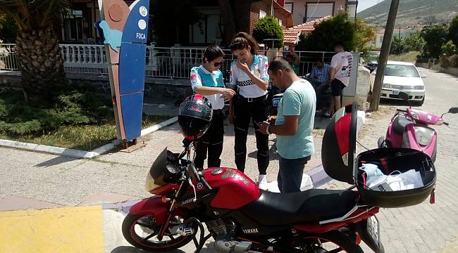 Foça Emniyet Müdürlüğü , denetimlerini artırdı