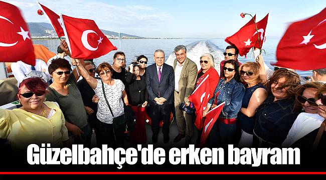 Güzelbahçe'de erken bayram