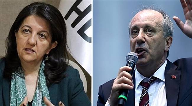 HDP'den 'Muharrem İnce' yorumu: Yolları açık olsun