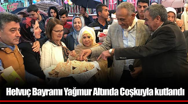 Helvuç Bayramı Yağmur Altında Coşkuyla kutlandı
