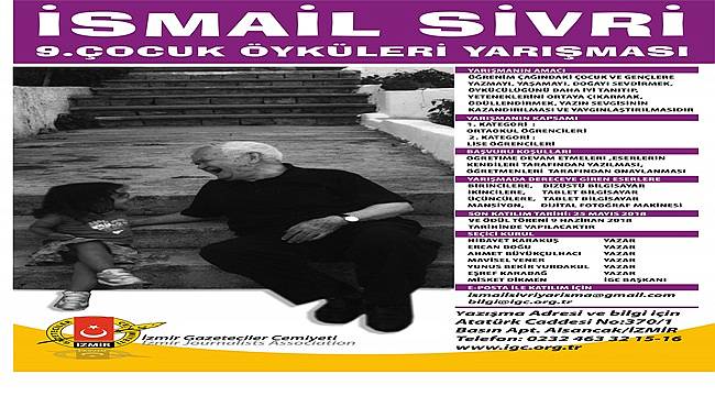 İsmail Sivri Çocuk Öyküleri Yarışması’na başvurular başladı