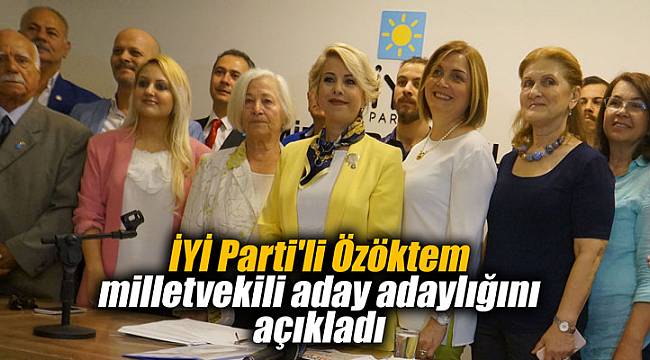İYİ Parti'li Özöktem milletvekili aday adaylığını açıkladı