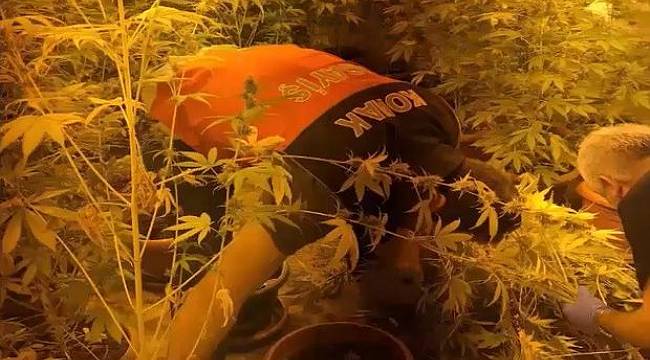 İzmir polisinden uyuşturucu madde üreticilerine operasyon