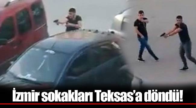 İzmir sokakları Teksas’a döndü!