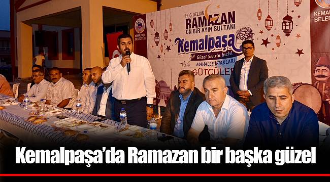 Kemalpaşa'da Ramazan bir başka güzel