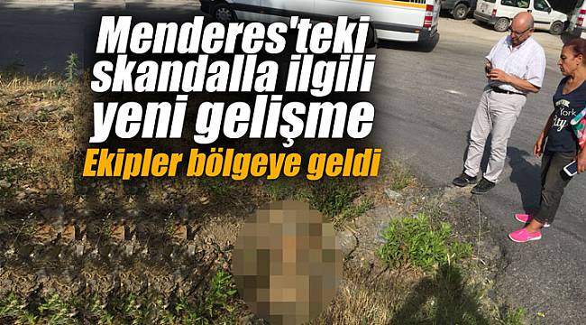 Menderes'teki skandalla ilgili yeni gelişme