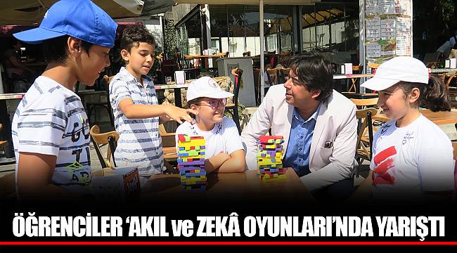 ÖĞRENCİLER ‘AKIL ve ZEKÂ OYUNLARI’NDA YARIŞTI