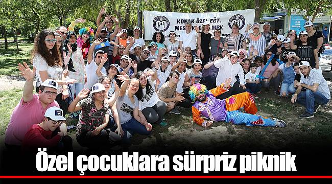 Özel çocuklara sürpriz piknik