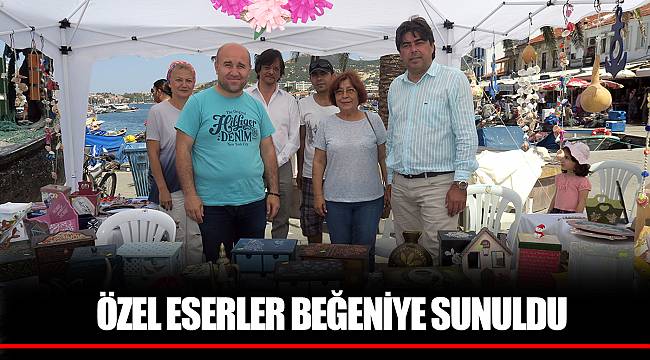 ÖZEL ESERLER BEĞENİYE SUNULDU