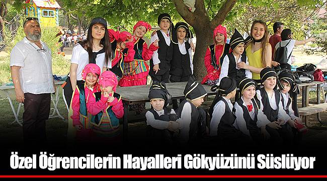 Özel Öğrencilerin Hayalleri Gökyüzünü Süslüyor