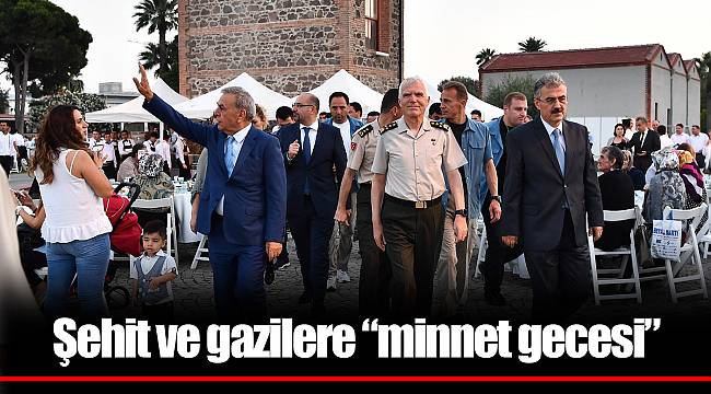 Şehit ve gazilere “minnet gecesi”