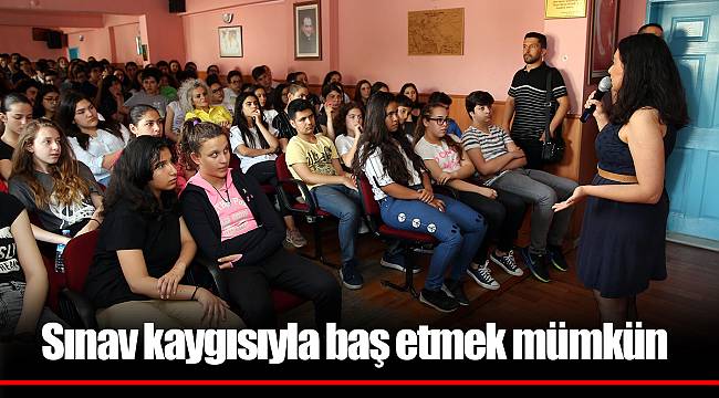 Sınav kaygısıyla baş etmek mümkün