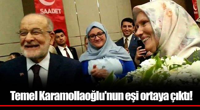 Temel Karamollaoğlu'nun eşi ortaya çıktı!