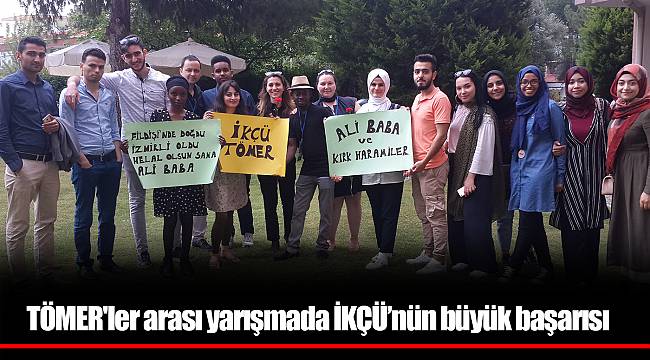 TÖMER'ler arası yarışmada İKÇÜ’nün büyük başarısı
