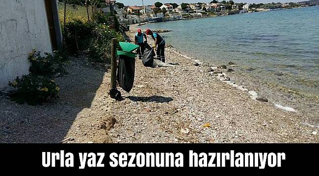 Urla yaz sezonuna hazırlanıyor
