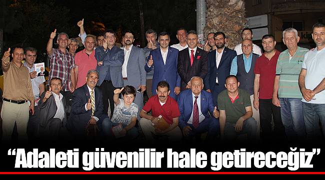 “Adaleti güvenilir hale getireceğiz”