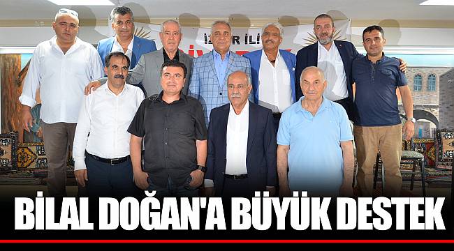 BİLAL DOĞAN'A BÜYÜK DESTEK