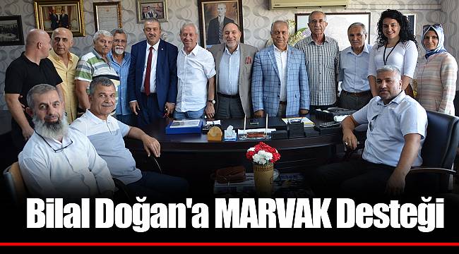 Bilal Doğan'a MARVAK Desteği