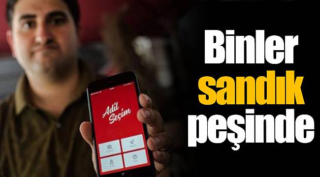 Binler sandık peşinde