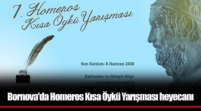 Bornova'da Homeros Kısa Öykü Yarışması heyecanı