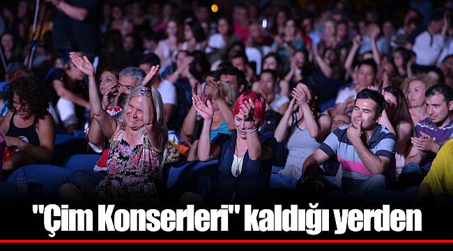 "Çim Konserleri" kaldığı yerden