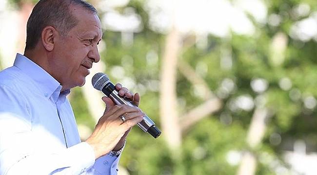 Erdoğan: İstihbarattan aldığım bilgiye göre İnce'nin Diyarbakır mitingine katılanların neredeyse tamamı HDP'li