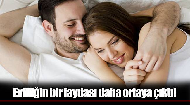 Evliliğin bir faydası daha ortaya çıktı!