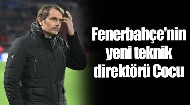 Fenerbahçe'nin yeni teknik direktörü Cocu