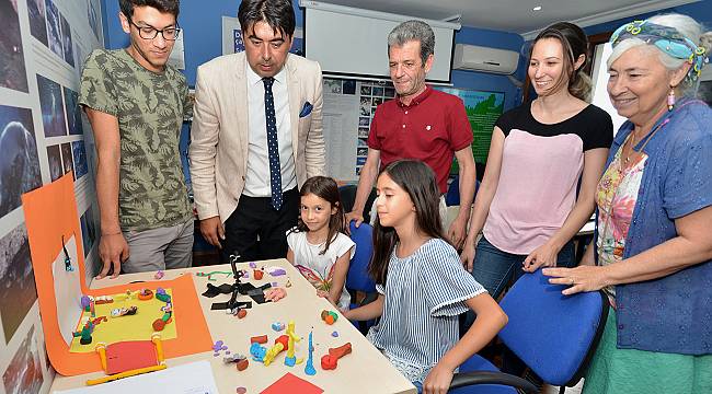 FOÇA’DA ‘‘ÇOCUKLAR İÇİN ÇİZGİ FİLM ATÖLYESİ’’