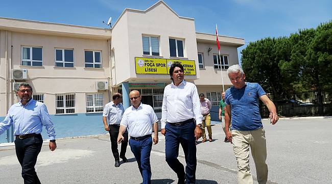 Foça Spor Lisesi, geleceğe güvenle bakıyor