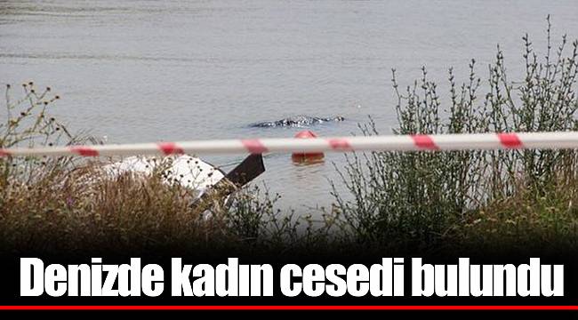 Gelibolu'da, denizde kadın cesedi bulundu