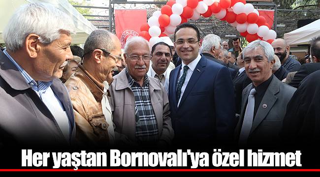 Her yaştan Bornovalı'ya özel hizmet
