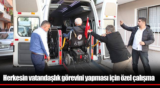 Herkesin vatandaşlık görevini yapması için özel çalışma
