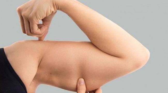 Hızlı kilo alıp vermek kolları sarkıtıyor