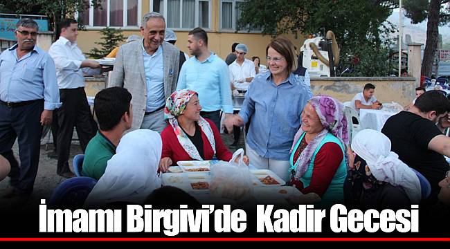 İmamı Birgivi’de  Kadir Gecesi