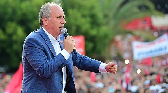 İnce&#039;den Erdoğan&#039;a &#039;son&#039; çağrı: Cesaretin varsa çık karşıma, istersen yarınki mitingimi iptal ederim