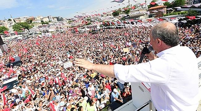 İnce: Erdoğan Allah'tan korkmaz, kuldan utanmaz bir yalancı
