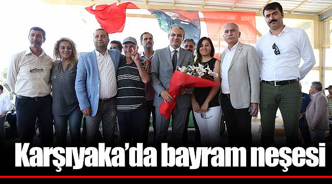 Karşıyaka’da bayram neşesi