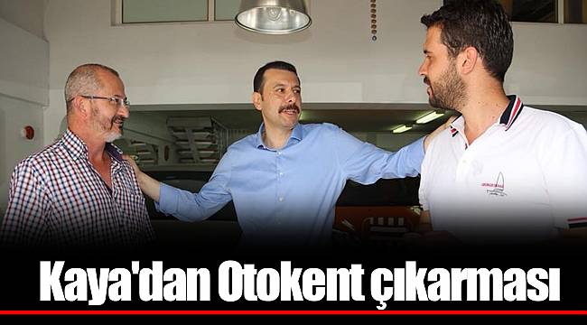 Kaya'dan Otokent çıkarması