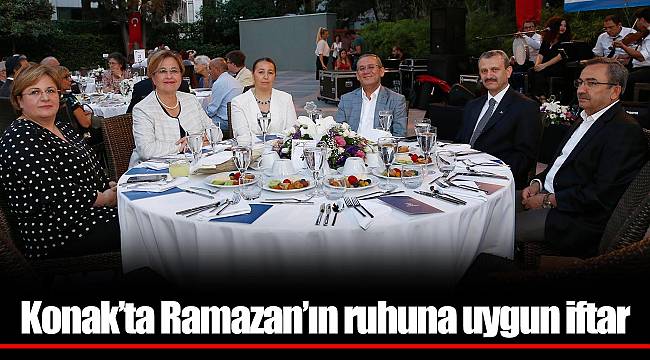 Konak’ta Ramazan’ın ruhuna uygun iftar
