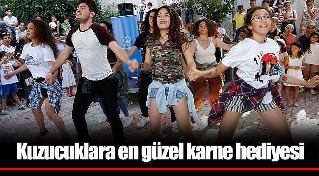Kuzucuklara en güzel karne hediyesi