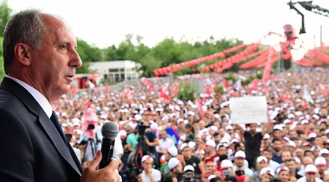 Muharrem İnce: 37 günde 84 miting yaptıran enerjinin kaynağını açıklıyorum...