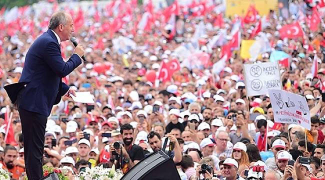 Muharrem İnce: AA manipülasyon yapıyor, moralinizi bozmayın asla sandıkları terketmeyin