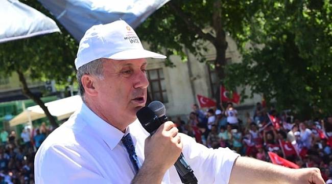 Muharrem İnce: Sarayı niye yıkayım? Saraydaki kültürü, kafayı yıkacağım