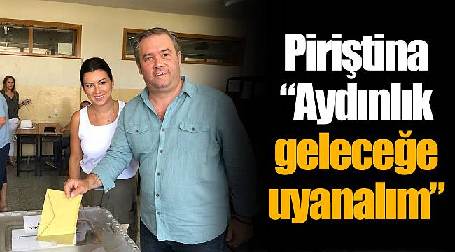 Piriştina “Aydınlık geleceğe uyanalım”