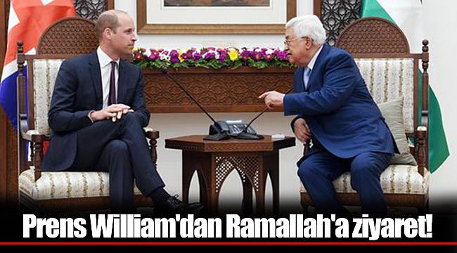Prens William'dan Ramallah'a ziyaret!