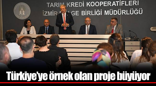 Türkiye’ye örnek olan proje büyüyor