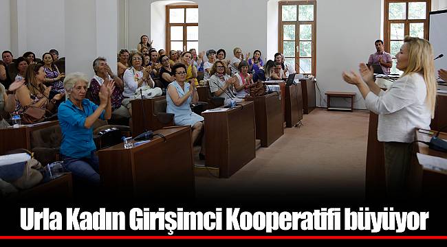Urla Kadın Girişimci Kooperatifi büyüyor